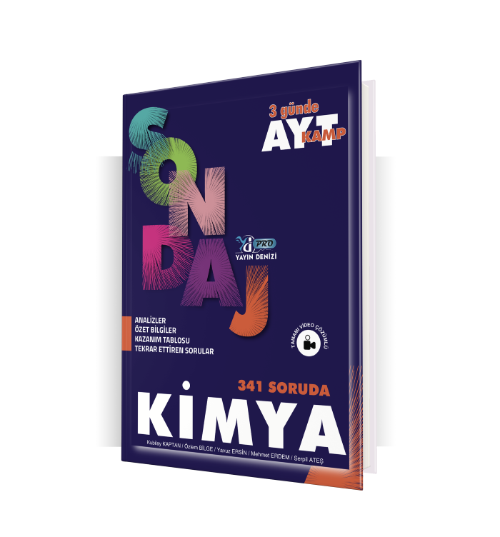 SONDAJ YKS AYT KAMP KİMYA - 2022